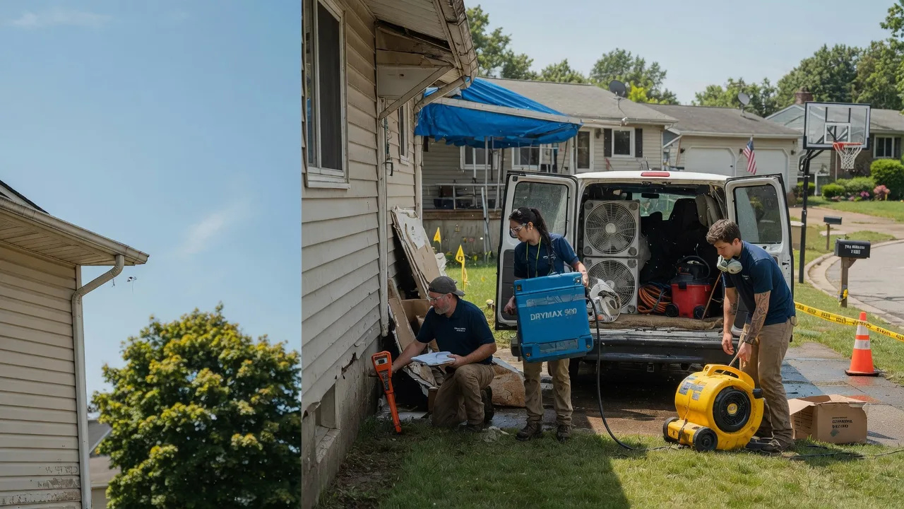 Ceiling Leak Cleanup in Trout Lake, MI near me